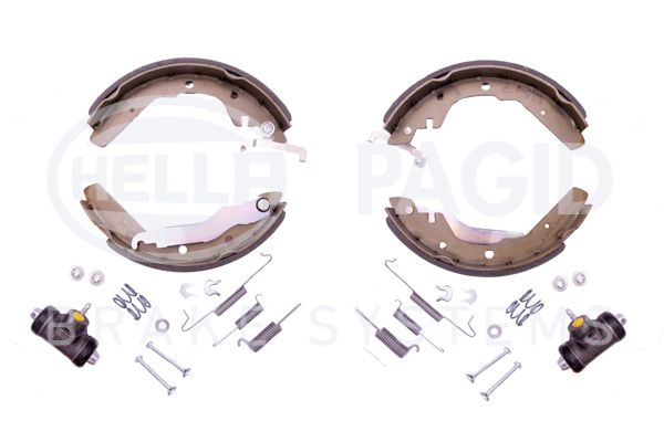 HELLA PAGID Bremžu loku komplekts 8DB 355 003-501